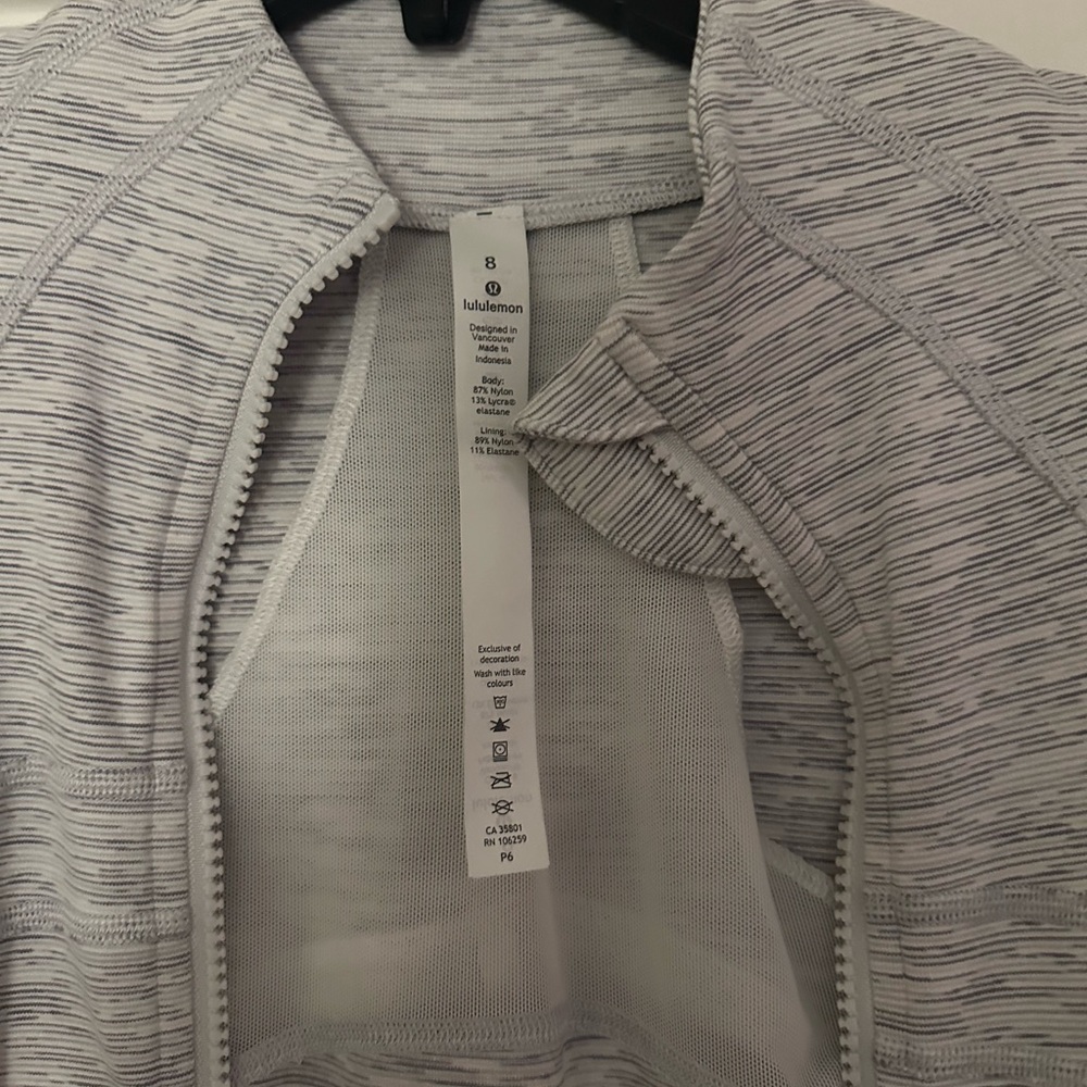 Gray Zip-Up Athletic Jacket - image 3